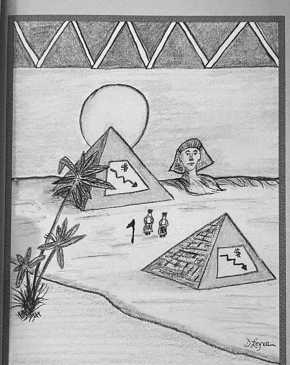 Dirty Little Secret illustration from Silicon Stories by Debbie Leyva